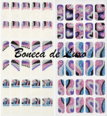 Adesivos com glitter