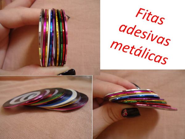 Fita adesiva colorida